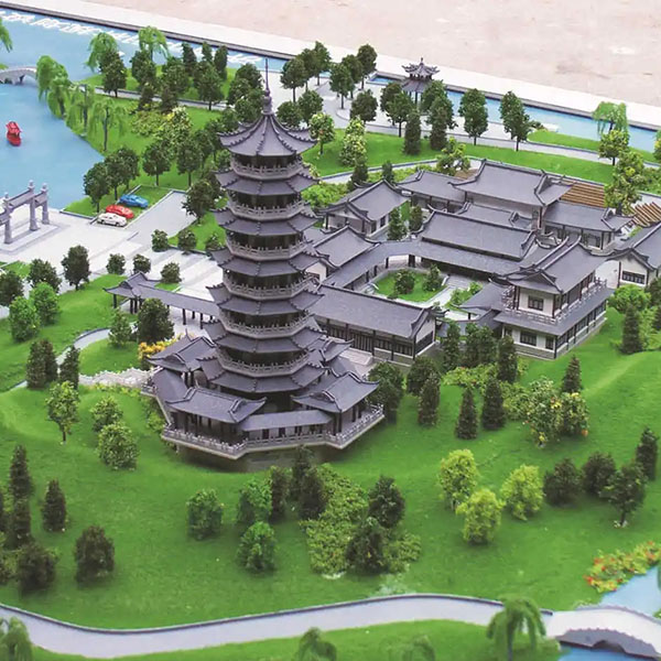 旅遊景區沙盤模型製作案例