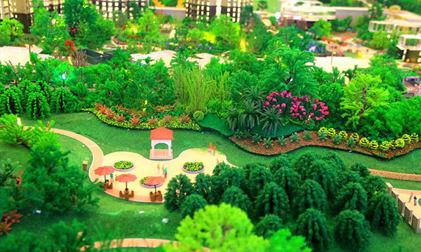 園林景觀沙盤模型 園林景觀沙盤模型