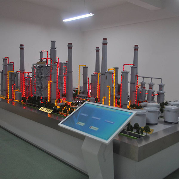 煉油廠沙盤模型製作案例