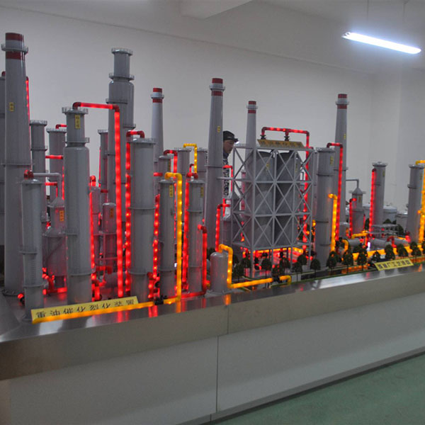 煉油廠沙盤模型製作案例