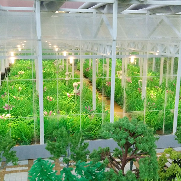 智慧農業溫室大棚沙盤模型製作案例