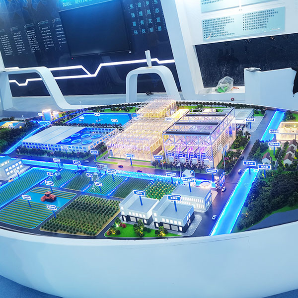 智慧農業溫室大棚沙盤模型製作案例