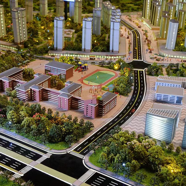 售樓部沙盤模型製作案例