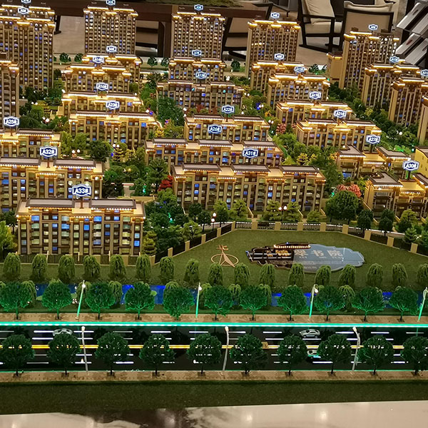 售樓部沙盤模型製作案例