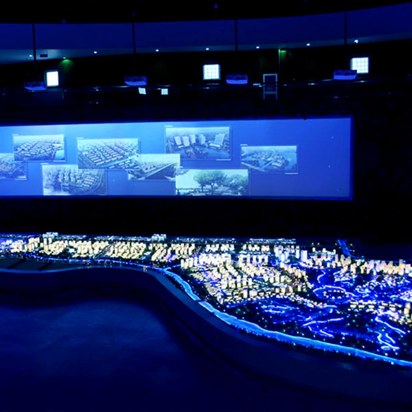 虛擬化數字沙盤模型製作案例