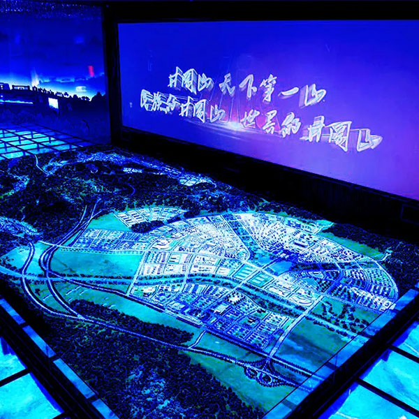 虛擬化數字沙盤模型製作案例