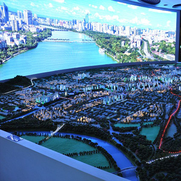 虛擬化數字沙盤模型製作案例