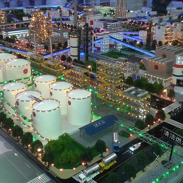 化工廠沙盤模型製作案例