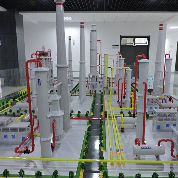油氣儲運集輸沙盤模型製作案例