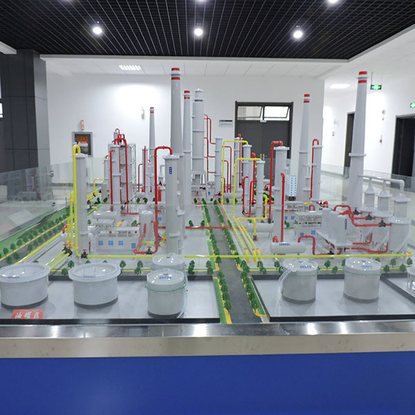 油氣儲運集輸沙盤模型製作案例