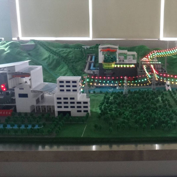 新能源綜合發電沙盤模型製作案例