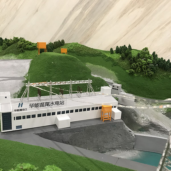 抽水蓄能水電站沙盤模型製作案例