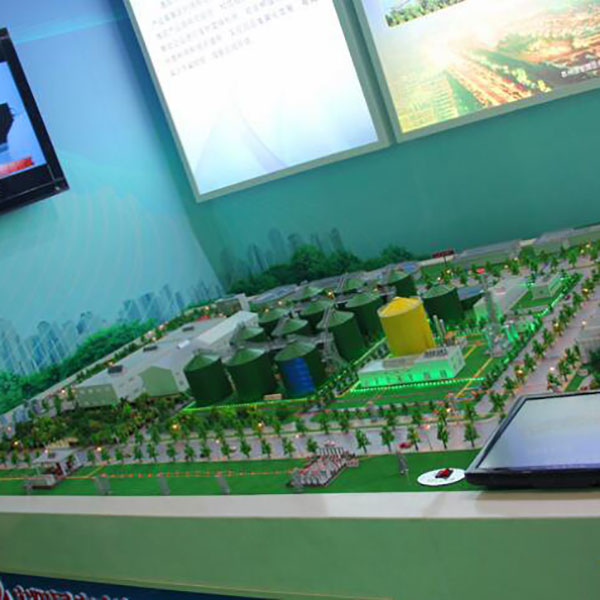沼氣發電沙盤模型製作案例