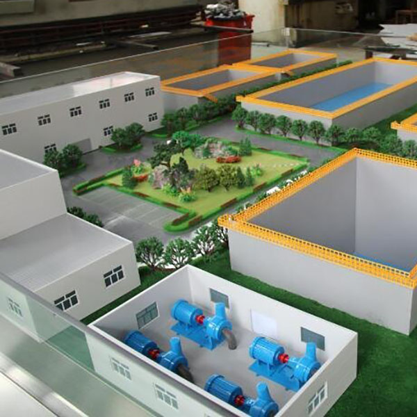 城鎮給排水沙盤模型製作案例