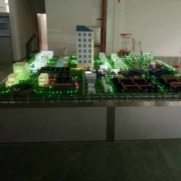 城鎮給排水沙盤模型製作案例