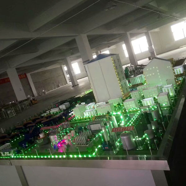 城鎮給排水沙盤模型製作案例