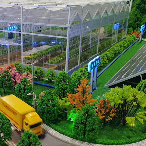 智慧農業大棚沙盤模型製作案例