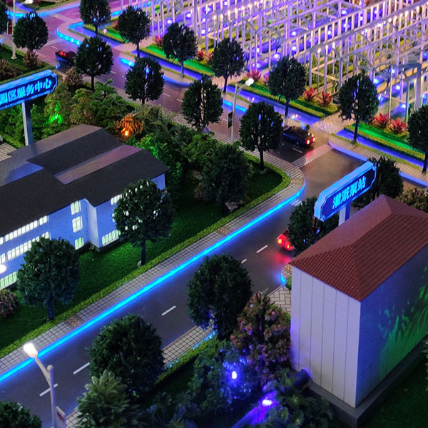 水肥一體化灌溉智慧農業沙盤模型製作案例