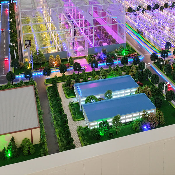 水肥一體化灌溉智慧農業沙盤模型製作案例