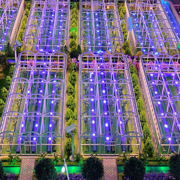 水肥一體化灌溉智慧農業沙盤模型製作案例