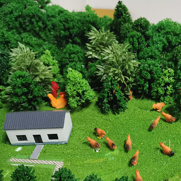 生態農業沙盤模型製作案例