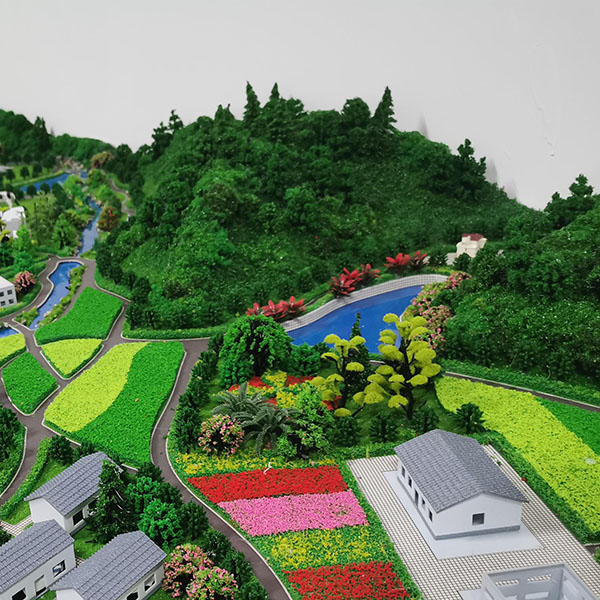 生態農業沙盤模型製作案例