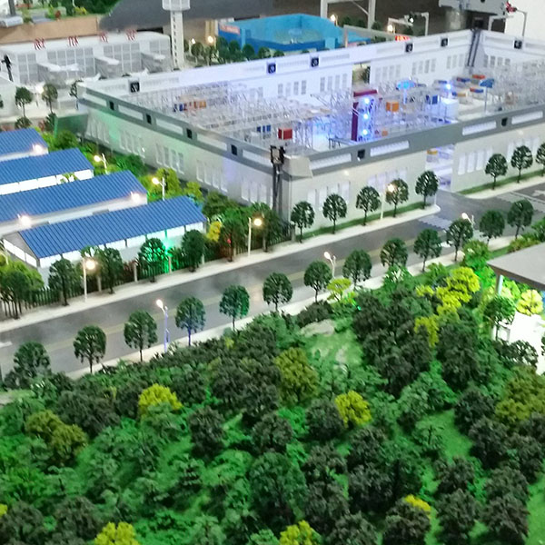 智慧港口物流倉儲動態沙盤模型製作案例