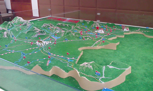地形地貌沙盤模型