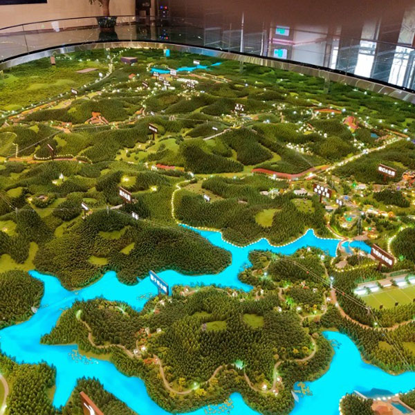 景觀沙盤模型製作案例