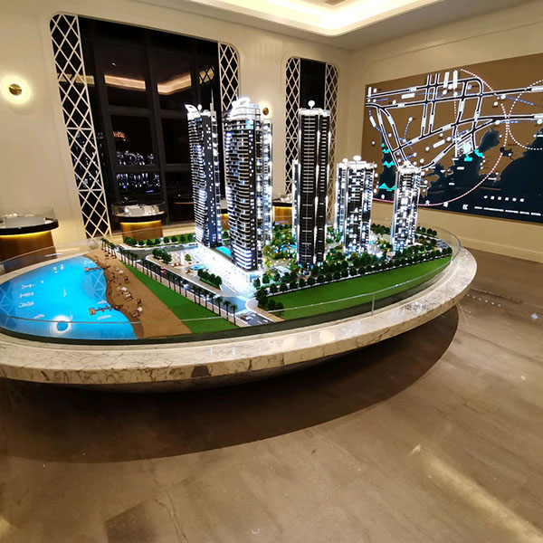 商業建築沙盤模型製作案例