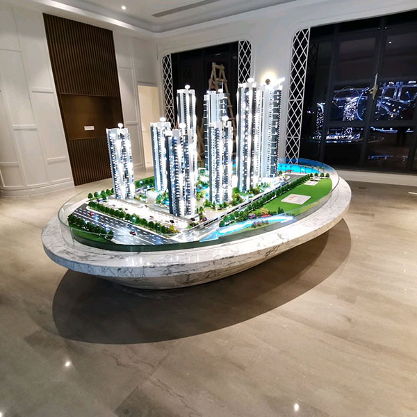 商業建築沙盤模型製作案例