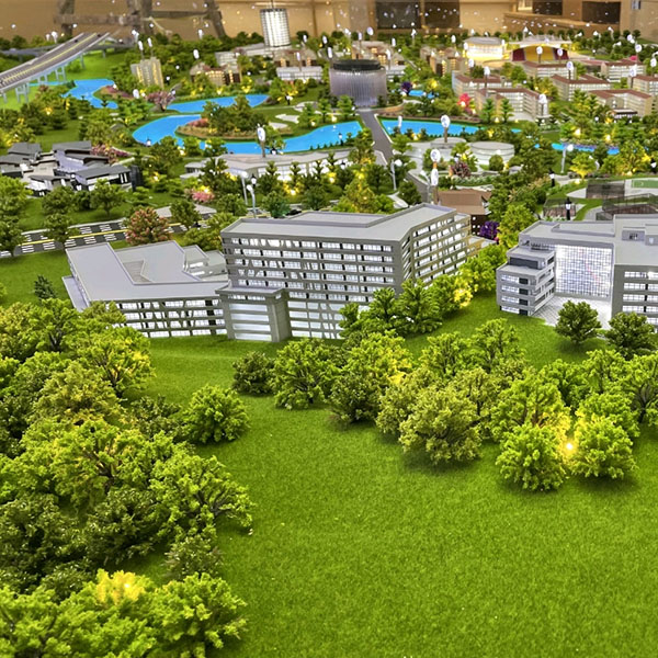 城市規劃沙盤模型製作案例