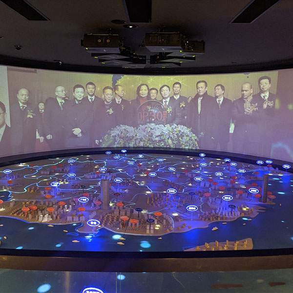 多媒體數字沙盤模型製作案例