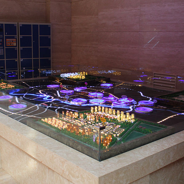 多媒體數字沙盤模型製作案例