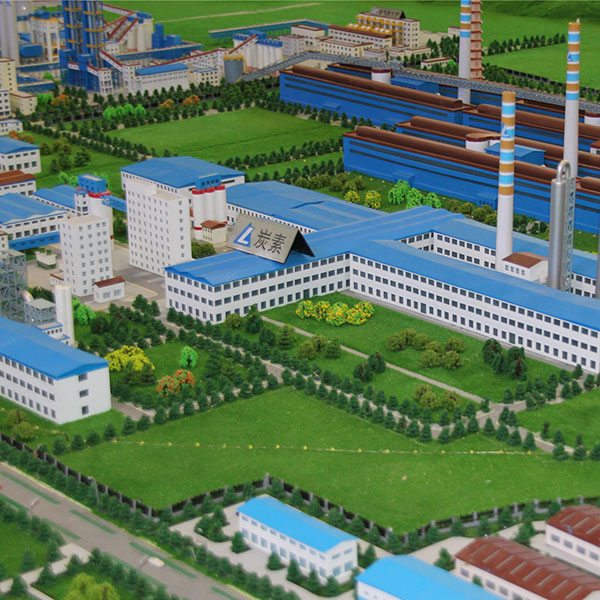 工業廠區沙盤模型製作案例