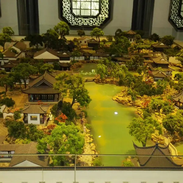 園林景觀沙盤模型製作案例