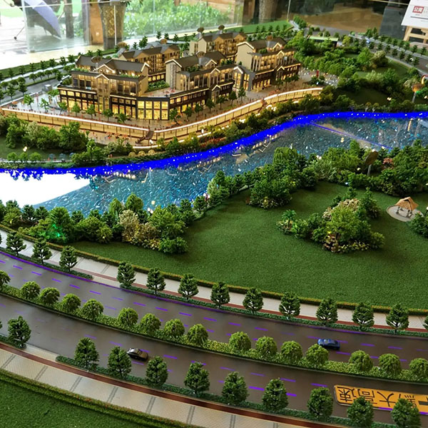 園林景觀沙盤模型製作案例