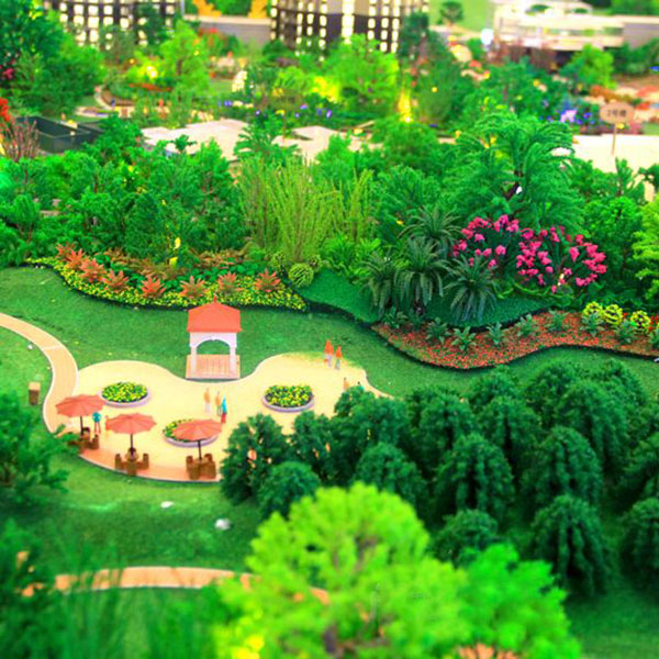 園林景觀沙盤模型製作案例