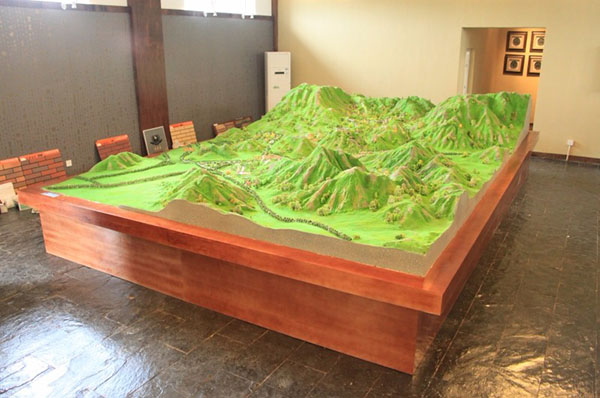 地形沙盤模型4