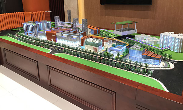 發電站沙盤模型 發電站沙盤模型