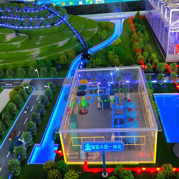 智慧農業沙盤模型製作案例