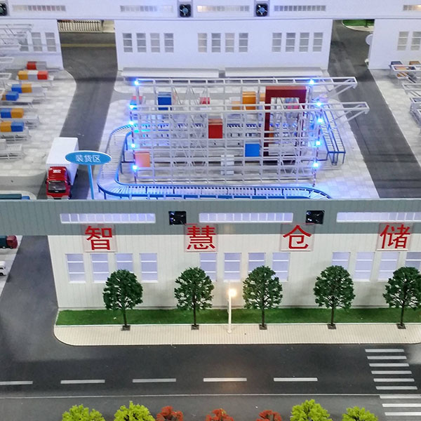 港口物流自動化碼頭沙盤模型製作案例