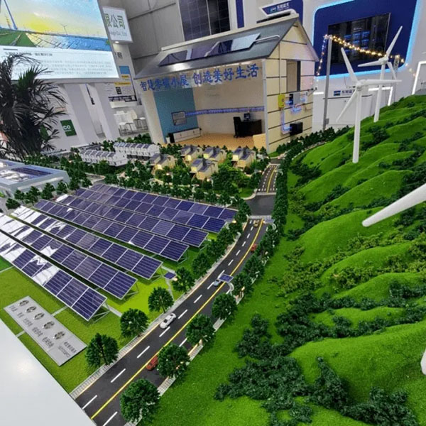 新能源光伏發電沙盤模型製作案例