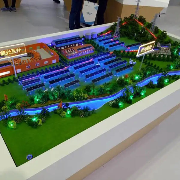 新能源光伏發電沙盤模型製作案例