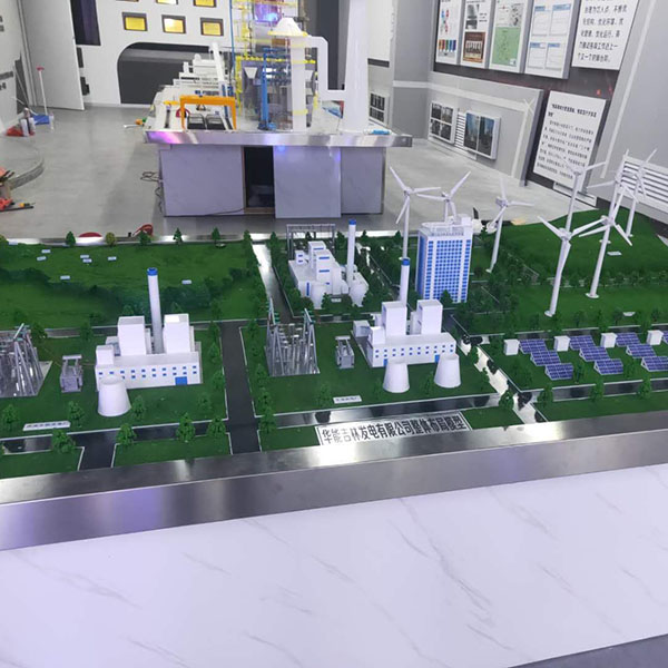 綜合發電沙盤模型製作案例