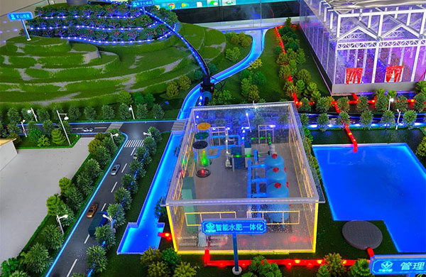 智慧節水灌溉沙盤