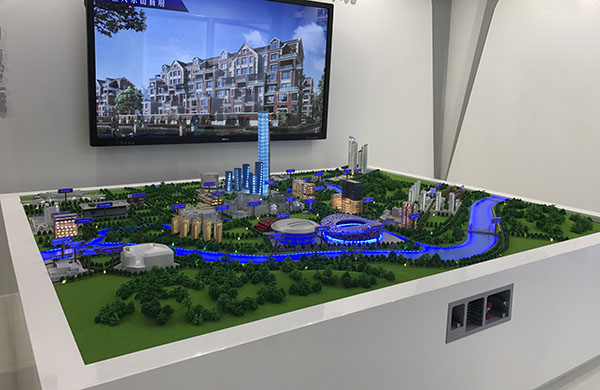 城市規劃沙盤