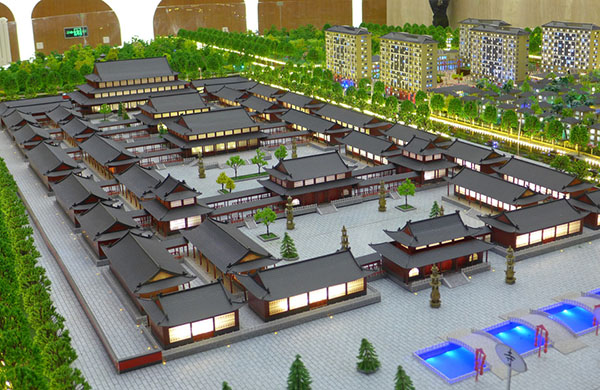 古建築沙盤模型製作