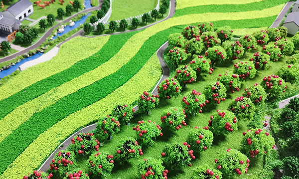 休閑娛樂(le) 農(nong) 場沙盤