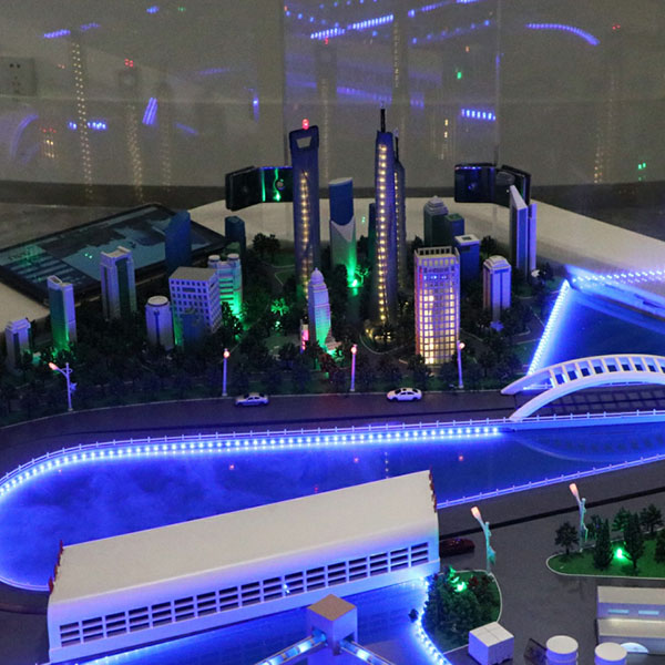 智能鋼廠沙盤模型製作案例